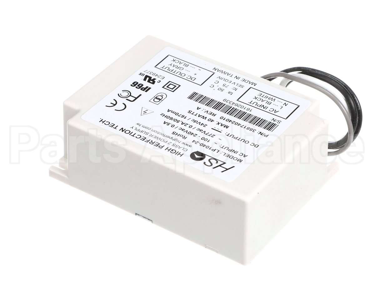 503-292D-01 Beverage Air Power Supply, 2 Strip Elio Led 40W