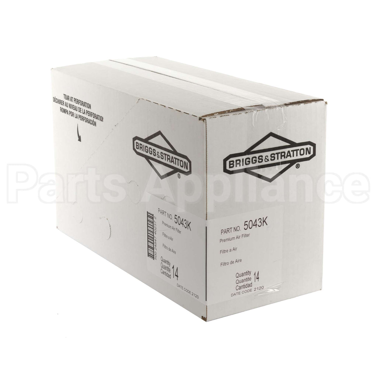5043K Briggs & Stratton Air Filter Cartridge