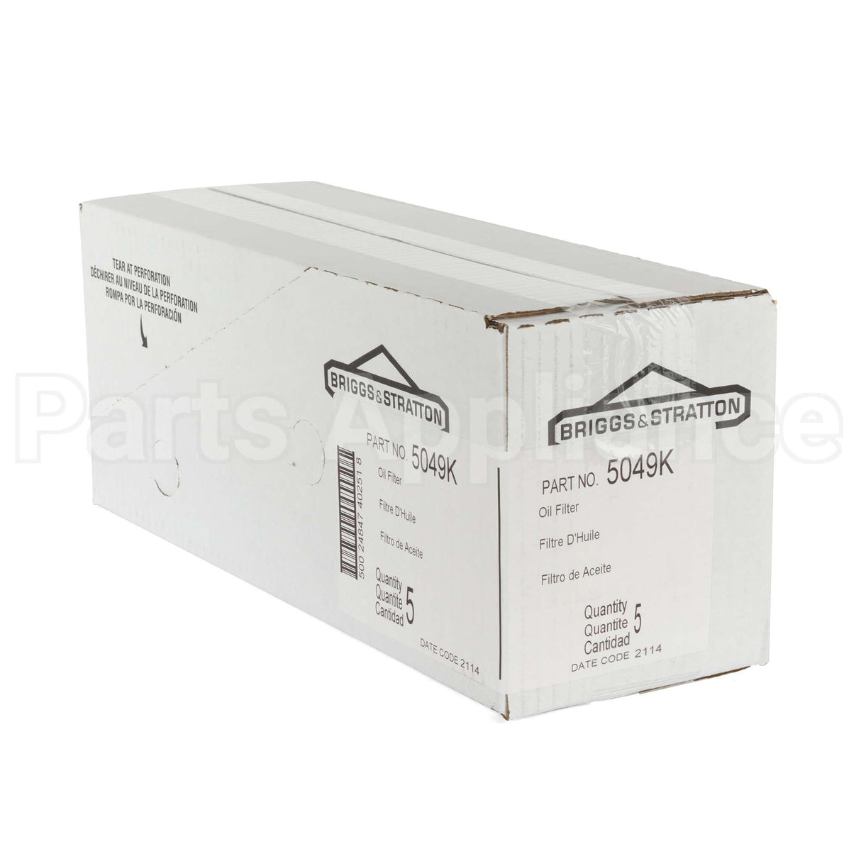 5049K Briggs & Stratton Filter-Oil