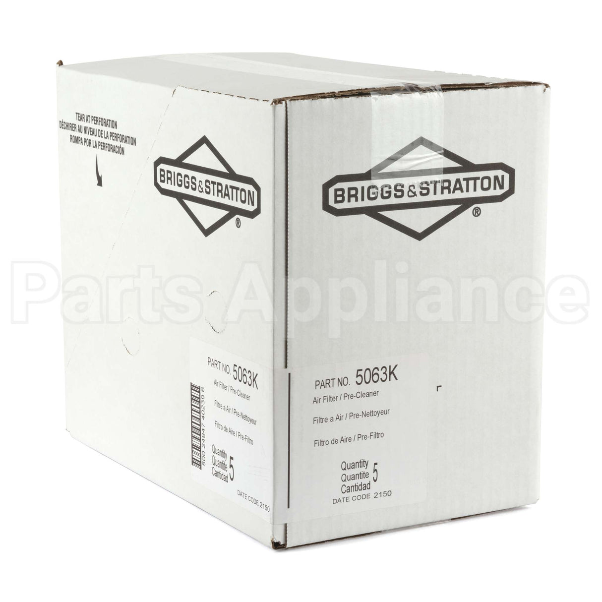 5063K Briggs & Stratton Filter-A/C Cartridge