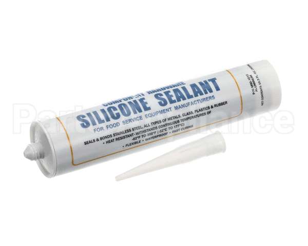 51-0087 Nu-Vu Silastic,Aluminum,10 Oz Tube