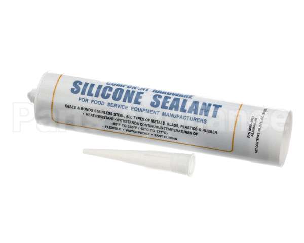 51-0087 Nu-Vu Silastic,Aluminum,10 Oz Tube