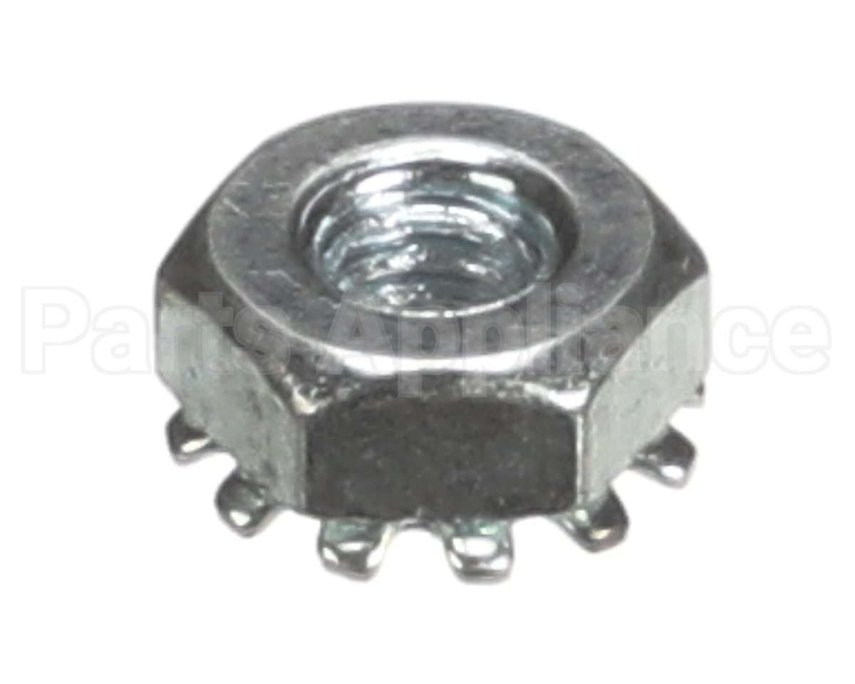 51132 Market Forge Nut, Keps, 8-32, Zinc