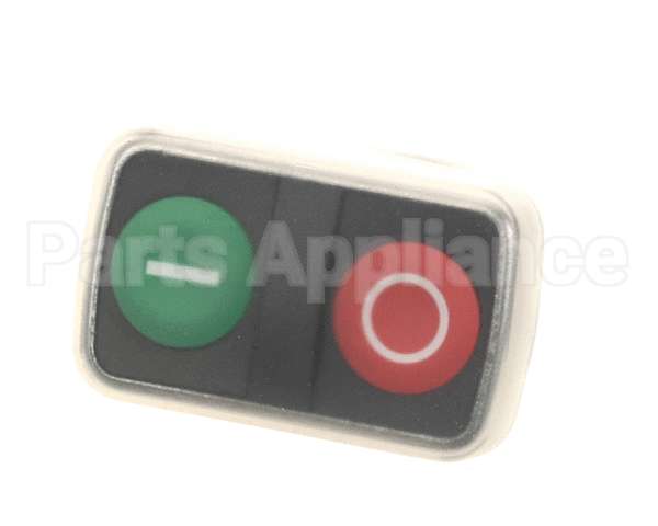 51362 Rondo Push Botton Red/Green With Rubber Cover