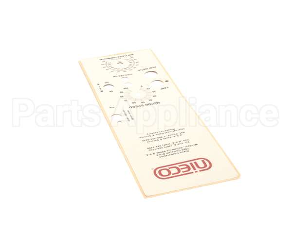 5146-11 Nieco Label, Control Box (6/824Bgt,930/950G)