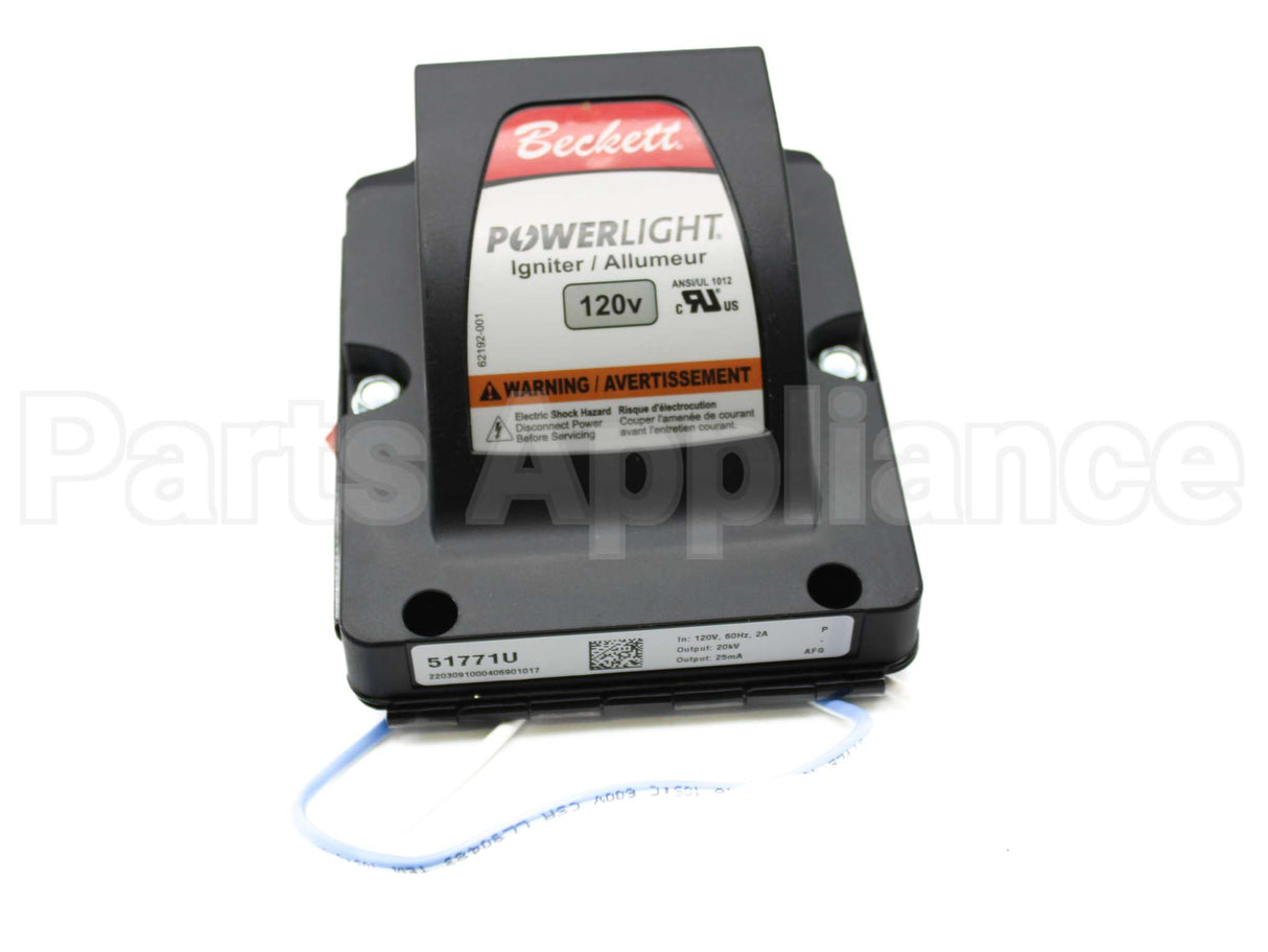 51771U Carrier Ignitor, Beckett A Or Nx Base