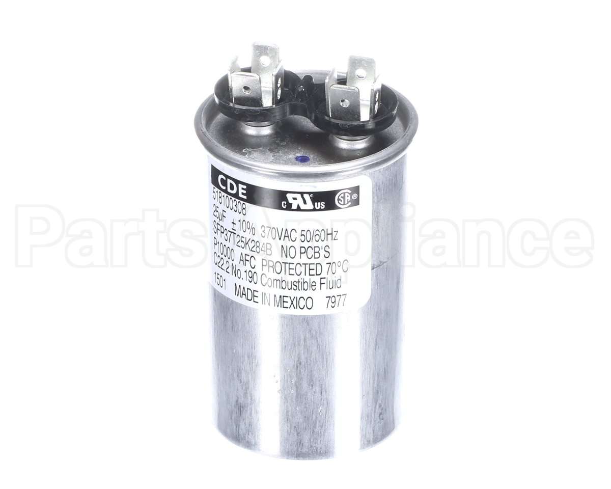 518100308 Kold-Draft Run Capacitor 25Mfd/370V