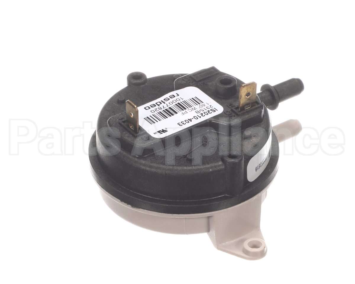 51M87 Lennox Pres. Swt.1.6"Wc Spdt N.o.