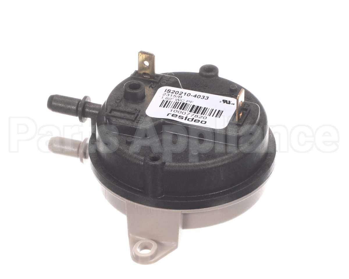 51M87 Lennox Pressure Switch 1.6"Wc Spdt N.o.