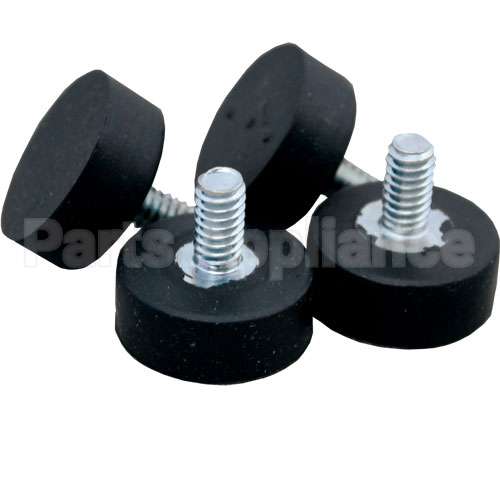 524-013S Compatible Prince Castle Rubber Foot (Pk/4)