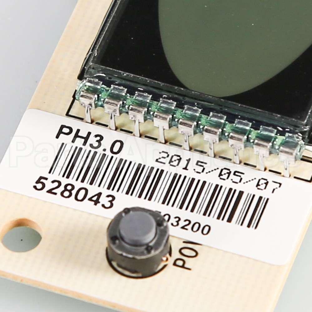 528043P Fisher Paykel Lcd Board Heat 3M Ph3 Svc