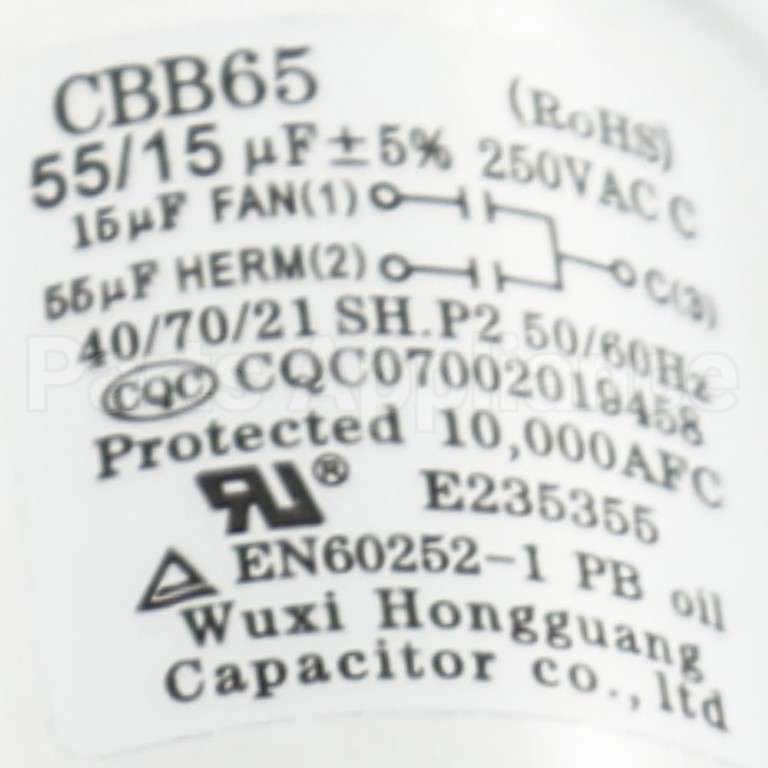 5304476066 Frigidaire Capacitor