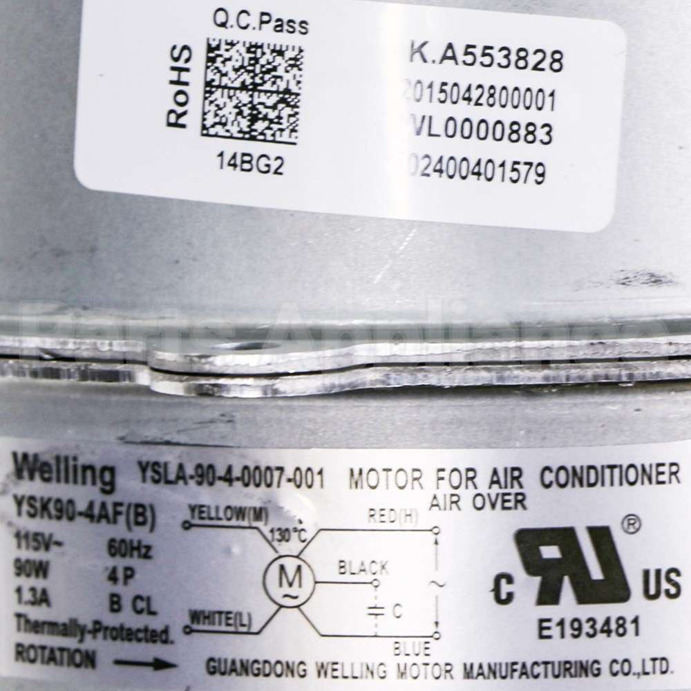 5304493236 Frigidaire Motor