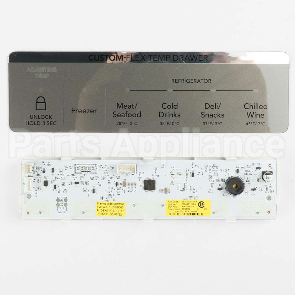 5304529567 Frigidaire Display Assembly