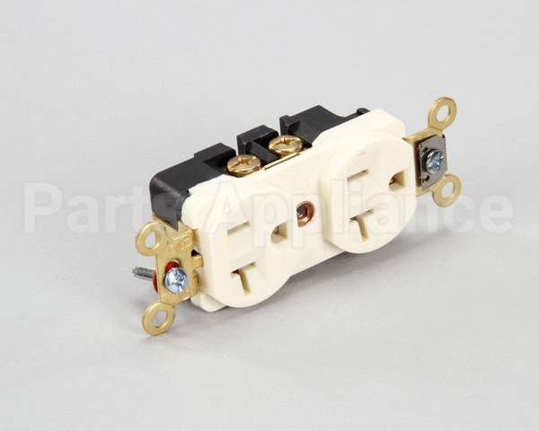 5352AI Hubbell Lighting Duplex Rcpt Ivory 20A 125V