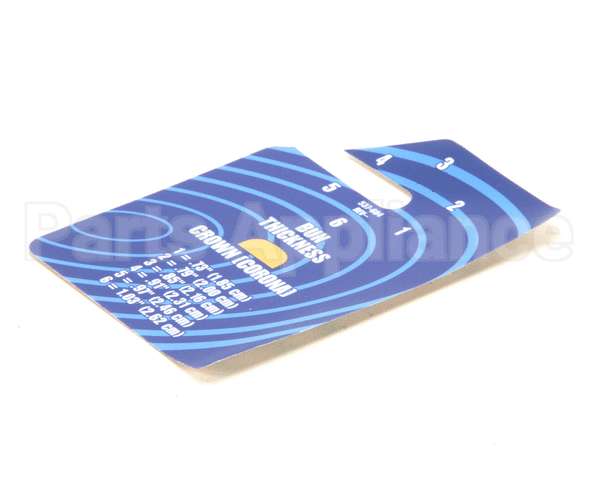 537-604S Prince Castle Overlay,Crown Thickness (Bk)