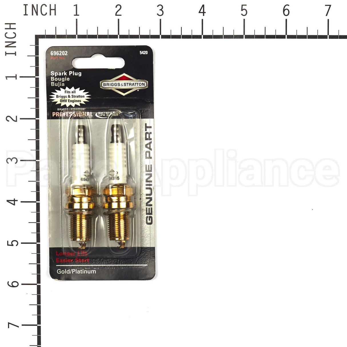 5420K Briggs & Stratton Spark Plug 2 Pack