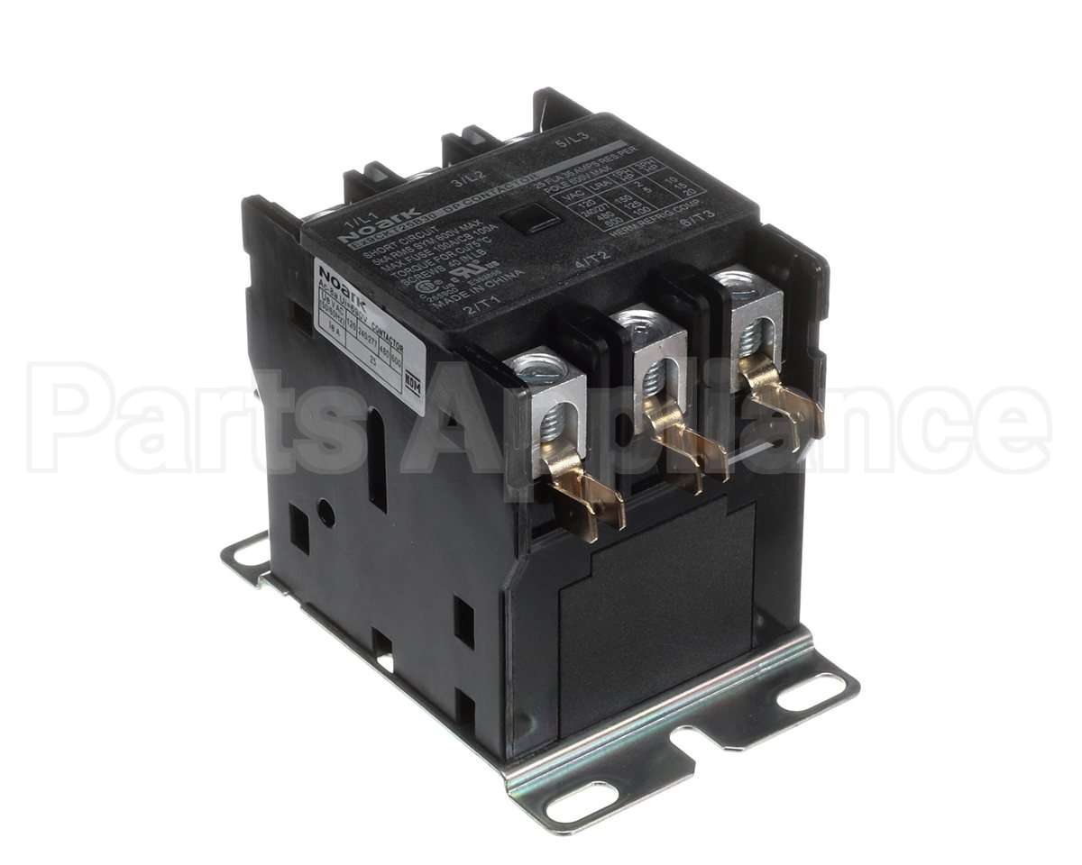550008225 Kolpak Contactor, 25A, 3Pl, Non Reversing 208/2