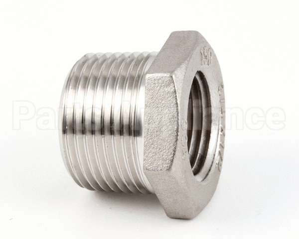 55107 Blodgett Reducer, Stn.stl 3/4Npt To 1/