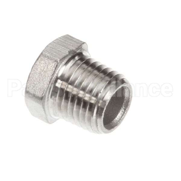 55111 Compatible Blodgett Reducer, Stn Stl 1/4 Npt To 1/4