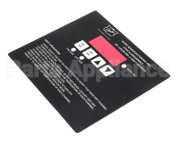 553533 Duke Kit, Mylar Sz 6-Chn Control Repl Taco Be