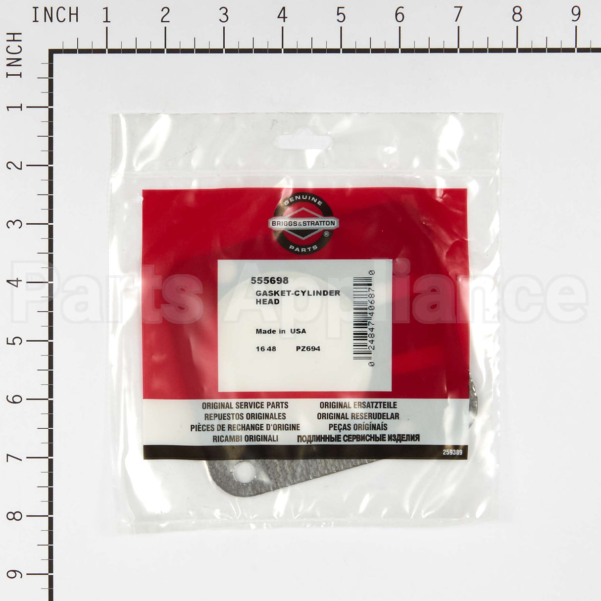 555698 Briggs & Stratton Gasket-Cylinder Head