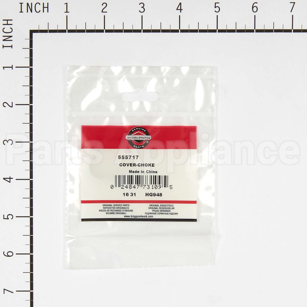 555717 Briggs & Stratton Cover-Choke
