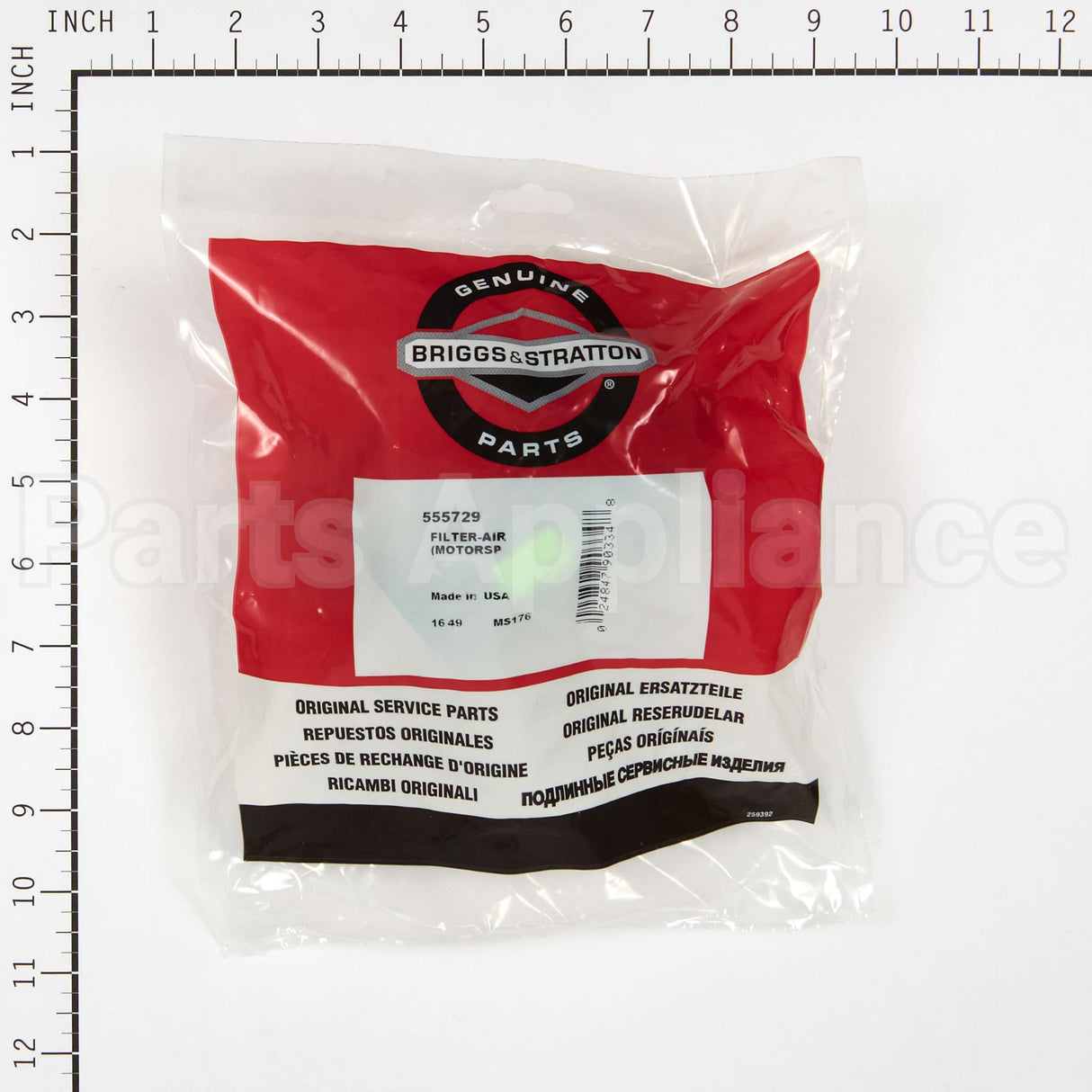 555729 Briggs & Stratton Filter-Air (Motorsports)