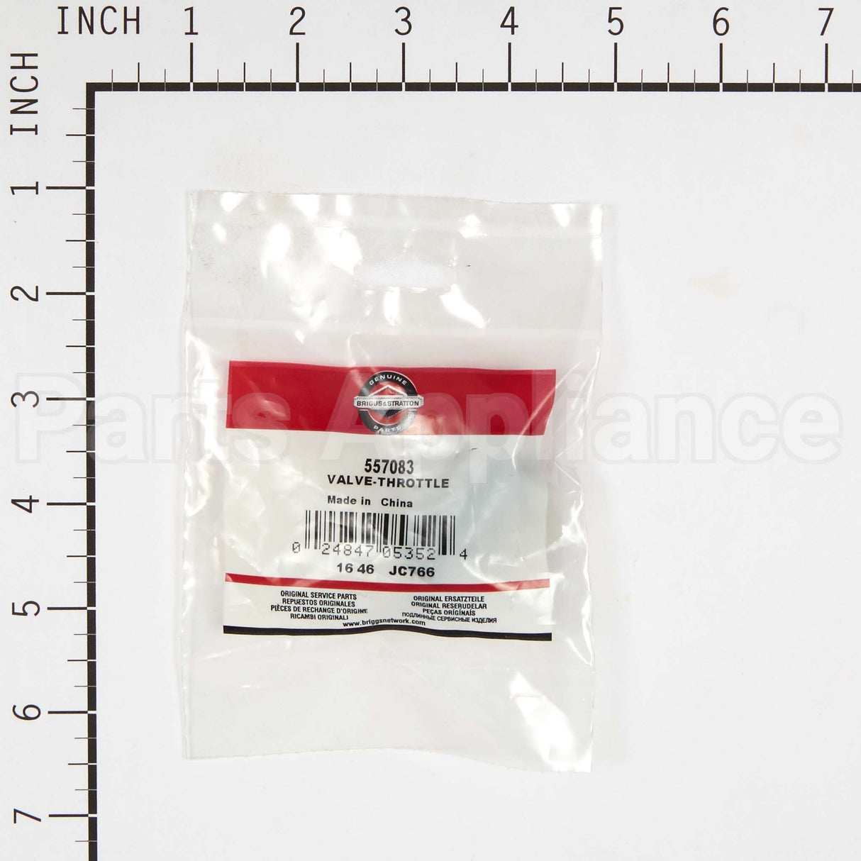 557083 Briggs & Stratton Valve-Throttle