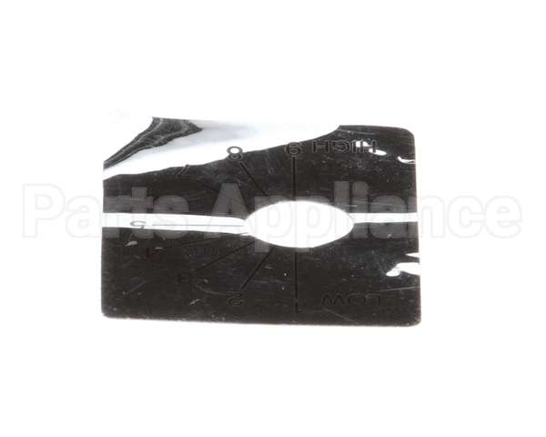 56618 Apw Wyott Decal, Hi-Low W-4B