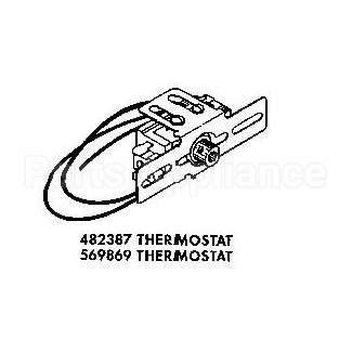 569869 Whirlpool Thermostat