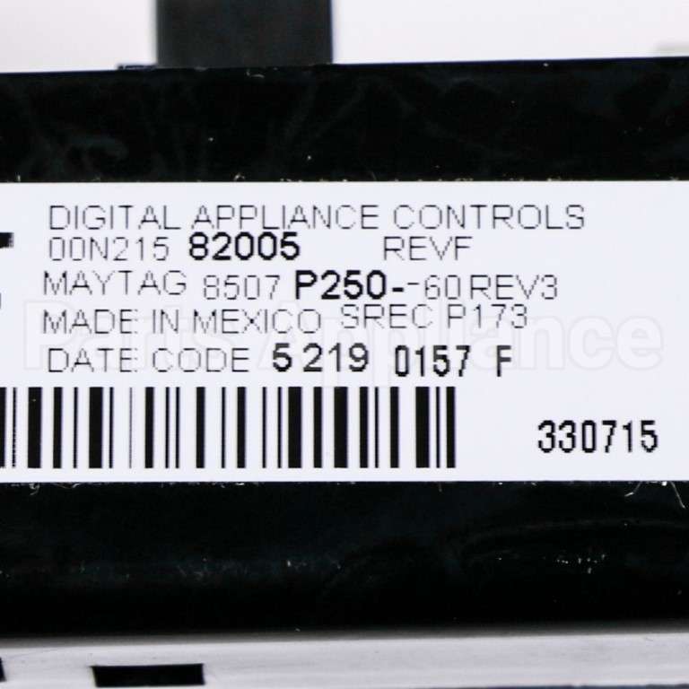 5701M754-60 Whirlpool Kit,Clk/Overlay M1 Blk M