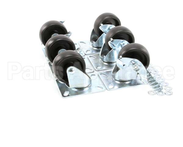 57787 Perlick Caster Kit, Set Of 6, 3.75