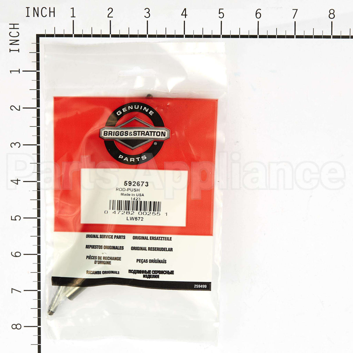 592673 Briggs & Stratton Rod-Push