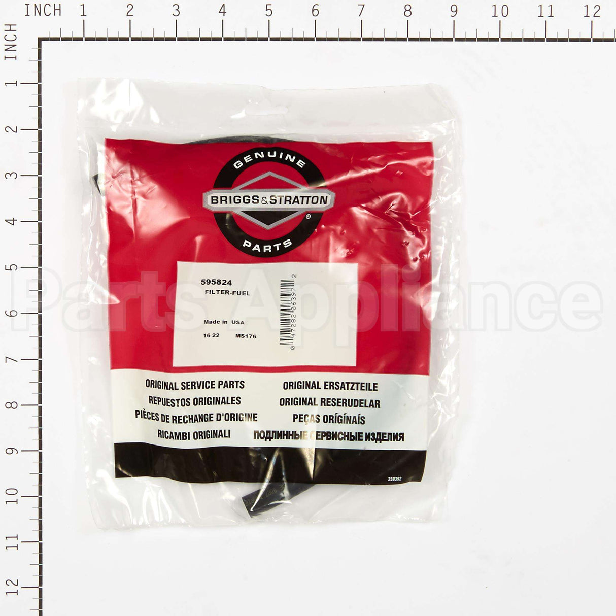595824 Briggs & Stratton Fuel Filter & Hose Kit