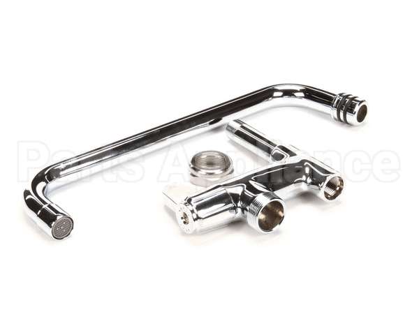 5AFL10 T&S Brass Faucet, Add-On For Pre-Rinse, 10 Swing N