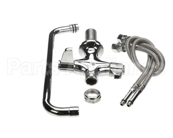 5F-2SLX12 T&S Brass Faucet Deck Mount Single Hole Base 18
