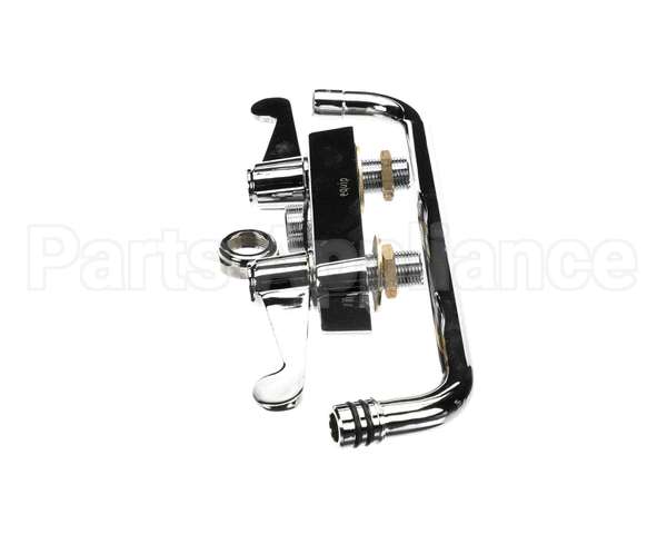 5F-4CWX12 T&S Brass Equip 4 Cc Deck Mount Workboard Fct W