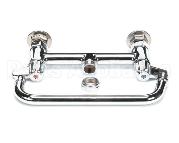 5F-8DLX10 T&S Brass Faucet8 Centersdeck Mount10 Spout