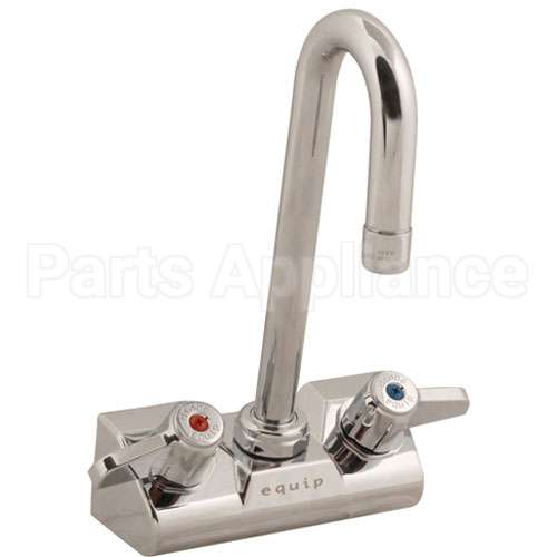 5F4WLX03 Compatible TS Brass Faucet, 4"Wall, 3"Gsnk, Leadfree