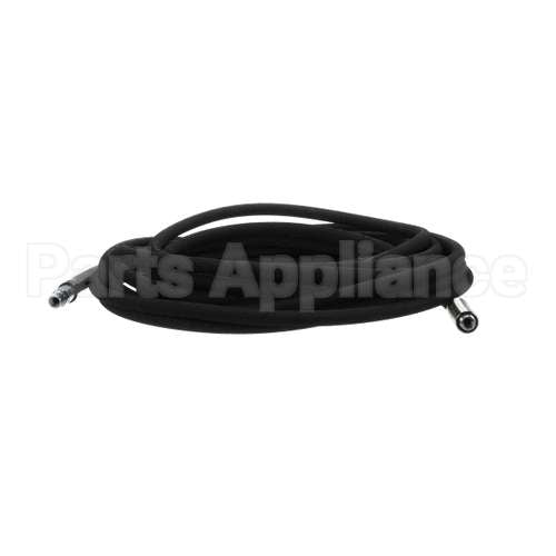 5HR-2HSE-50 T&S Brass 3/8 X 50' Equip Hose, Black, Medium Pres