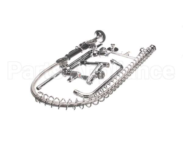 5PR-8W10 T&S Brass Pre-Rinse, Wall Mount Base, 8 Centers, 6