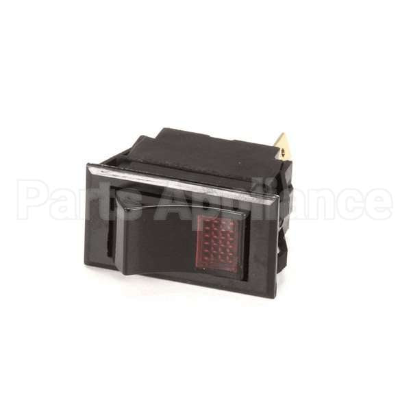 60046201 Compatible Anets Switch, Rocker Spst (1-0) 125V Red Lt