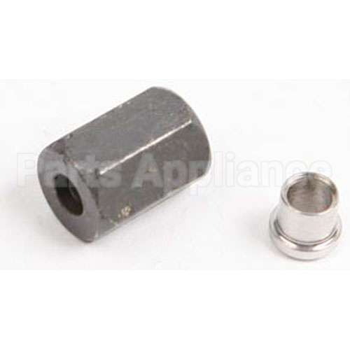 60098102 Compatible Pitco Nut/Sleeve Only Sst Ftg