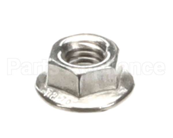 60563 Blodgett Nut M5 A2 W/Flange, Serrated