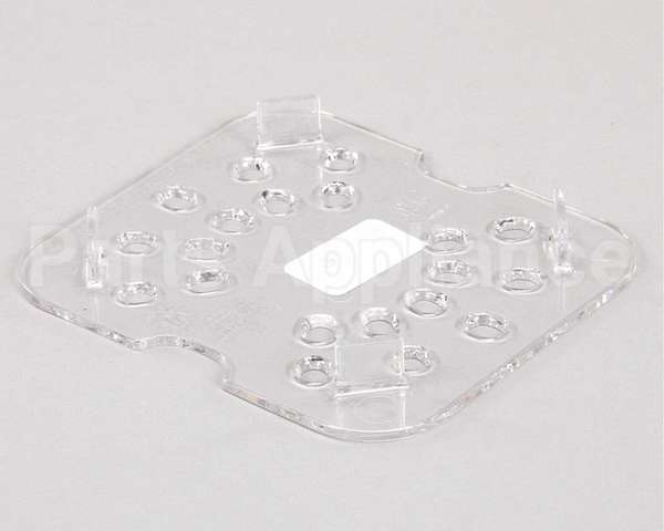 60CWD-135 Cambro 1/6 Size Clear Camwear Food Pan Drain Sh