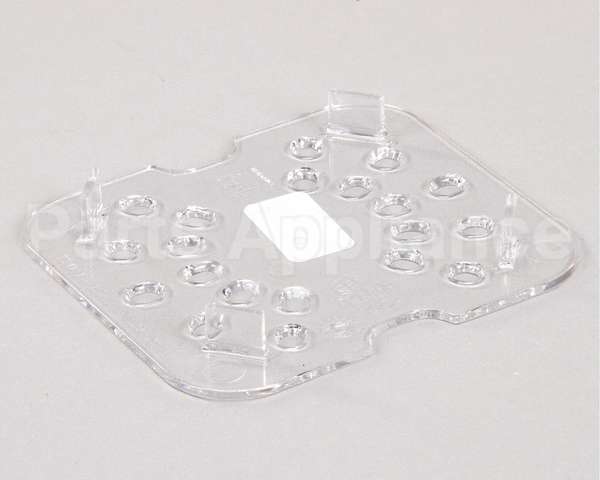 60CWD-135 Cambro 1/6 Size Clear Camwear Food Pan Drain Sh