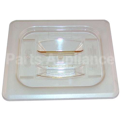 60HPCH Compatible Cambro Hot Lid 1/6 Sz Solid-150 Amber