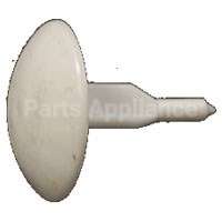 61001795 Whirlpool Plug Button (Wht)