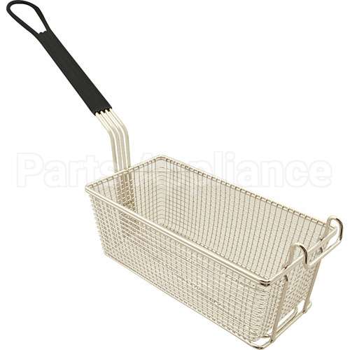 61595 Compatible Keating Basket, Fry 11" X 5-3/8", Fh Black Vinyl Handle